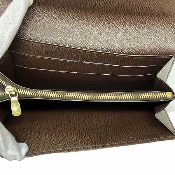 Louis Vuitton Louis Vuitton Louis Vuitton Damier Portefeuille Sarah Wallet N61726 Canvas Long Wallet N61726 in Great Condition Size ONE SIZE - 8 Thumbnail
