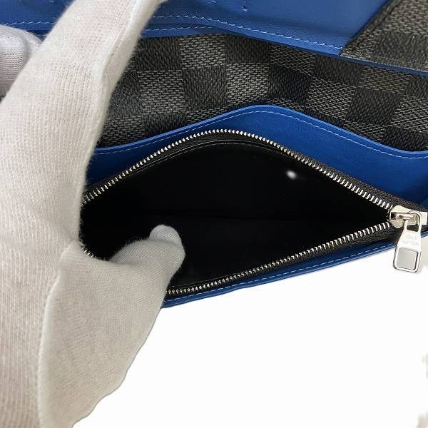Louis Vuitton Louis Vuitton Louis Vuitton Damier Graphite Wallet N41688 Canvas Long Wallet N41688 in Good Condition Size ONE SIZE - 5 Thumbnail