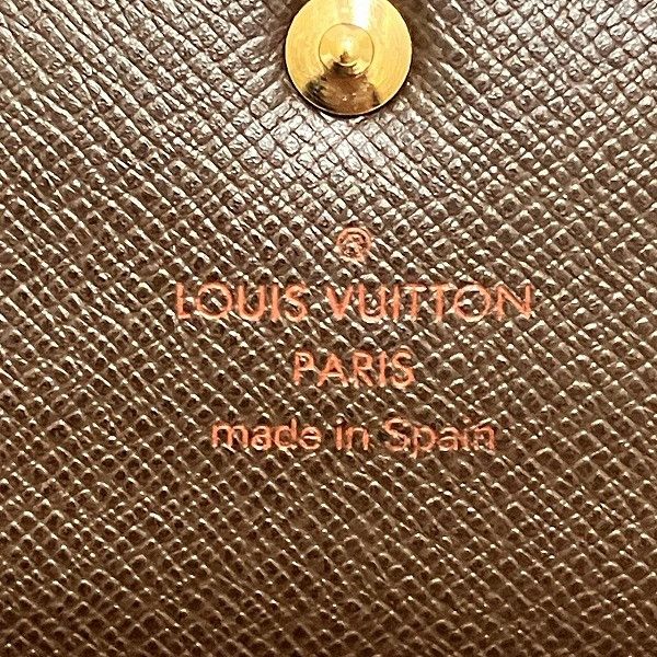Louis Vuitton Louis Vuitton Louis Vuitton Damier Portefeuille Sarah Wallet N61734 Canvas Long Wallet N61734 in Great Condition Size ONE SIZE - 4 Thumbnail