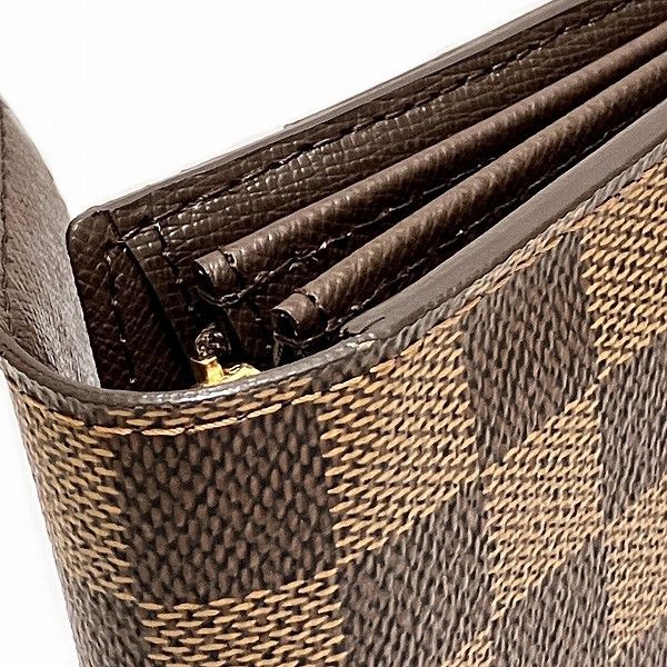 Louis Vuitton Louis Vuitton Louis Vuitton Damier Portefeuille Sarah Wallet N61734 Canvas Long Wallet N61734 in Great Condition Size ONE SIZE - 3 Thumbnail