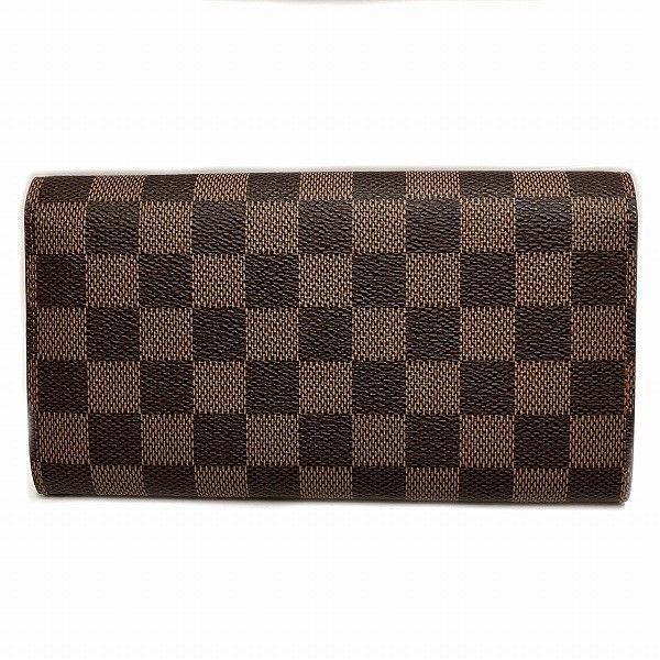 Louis Vuitton Louis Vuitton Louis Vuitton Damier Portefeuille Sarah Wallet N61734 Canvas Long Wallet N61734 in Great Condition Size ONE SIZE - 7 Thumbnail