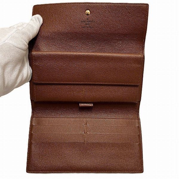 Louis Vuitton Louis Vuitton Louis Vuitton Monogram Long Wallet M61217 Canvas Long Wallet M61217 in Great Condition Size ONE SIZE - 2 Thumbnail