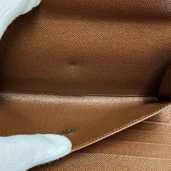 Louis Vuitton Louis Vuitton Louis Vuitton Monogram Long Wallet M61217 Canvas Long Wallet M61217 in Great Condition Size ONE SIZE - 5 Thumbnail