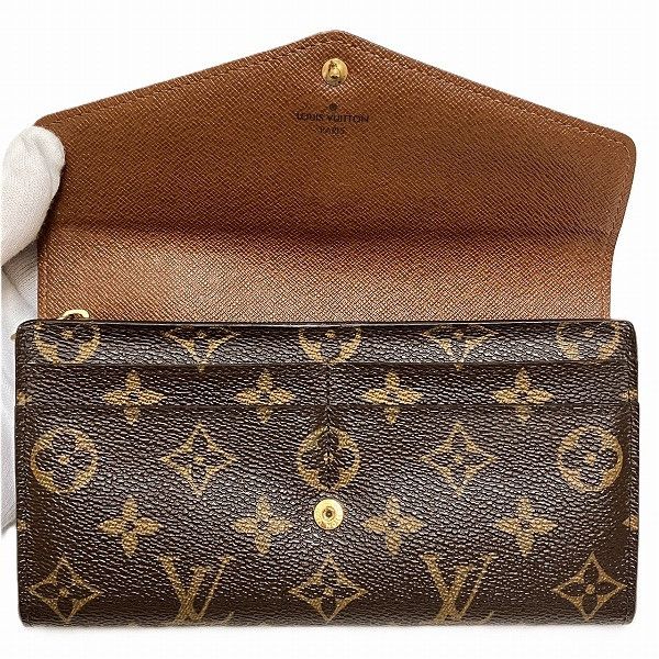 Louis Vuitton Louis Vuitton Louis Vuitton Monogram Sarah Wallet M60531 Canvas Long Wallet M60531 in Good Condition Size ONE SIZE - 2 Thumbnail