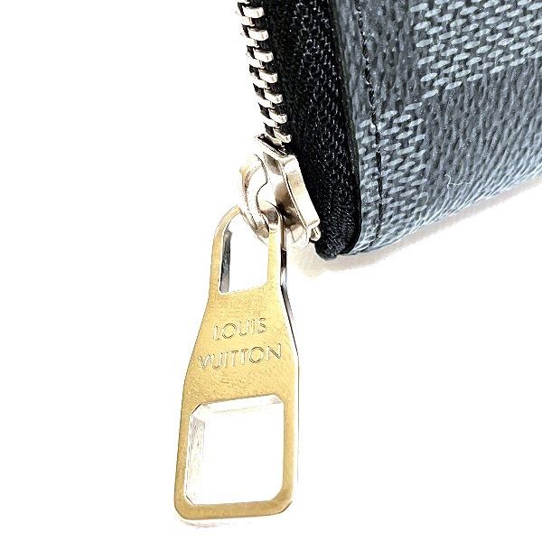 Louis Vuitton Louis Vuitton Louis Vuitton Damier Graphite Zippy Wallet N63095 Leather Long Wallet N63095 in Great Condition Size ONE SIZE - 3 Thumbnail