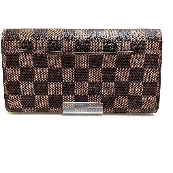 Louis Vuitton Louis Vuitton Louis Vuitton Damier Portefeuille Sarah Wallet N63209 Canvas Long Wallet N63209 in Good Condition Size ONE SIZE - 9 Thumbnail