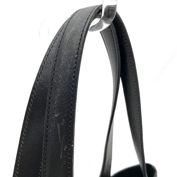 Other Other HIROFU Black Leather Tote Bag for Women Leather Tote Bag in Good Condition Size ONE SIZE - 7 Thumbnail