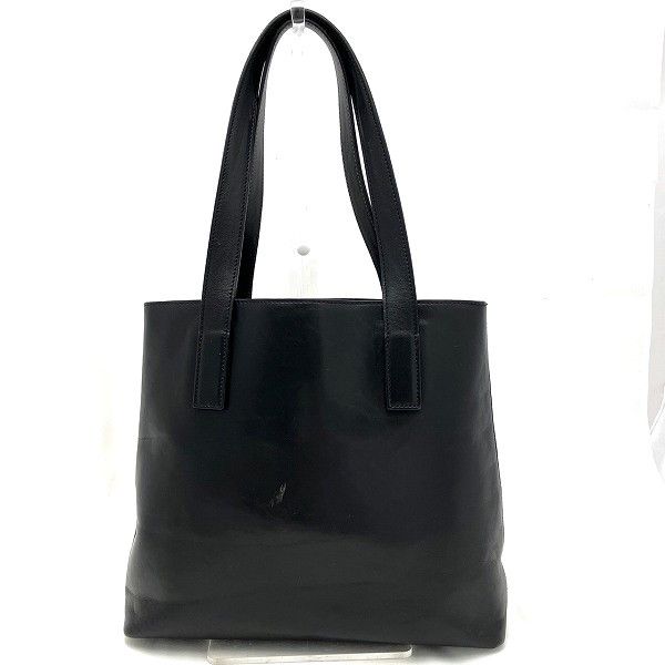 Other Other HIROFU Black Leather Tote Bag for Women Leather Tote Bag in Good Condition Size ONE SIZE - 2 Thumbnail