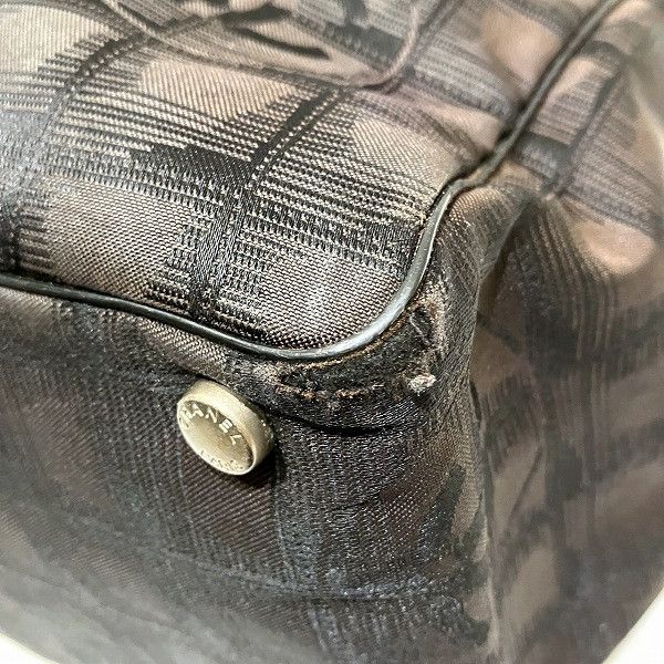 Chanel Chanel Chanel Nylon Leather Tote MM Handbag A15991 Canvas Handbag A15991 in Good Condition Size ONE SIZE - 4 Thumbnail