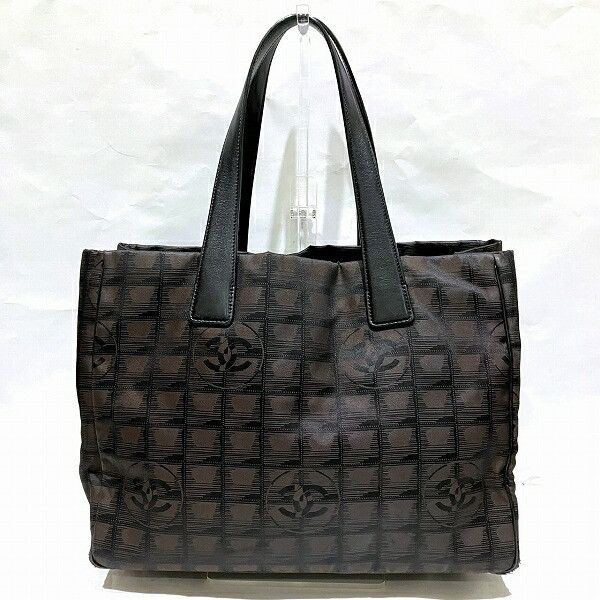 Chanel Chanel Chanel Nylon Leather Tote MM Handbag A15991 Canvas Handbag A15991 in Good Condition Size ONE SIZE - 2 Thumbnail