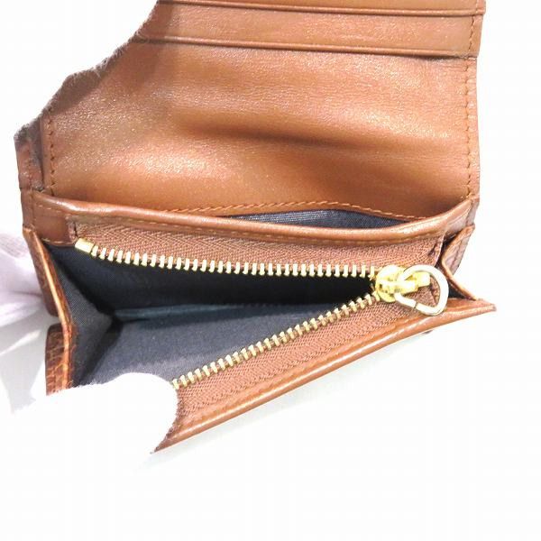 Jimmy Choo Jimmy Choo Jimmy Choo Crocodile Embossed Bifold Wallet Leather Short Wallet in Fair Condition Size ONE SIZE - 5 Thumbnail