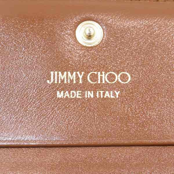 Jimmy Choo Jimmy Choo Jimmy Choo Crocodile Embossed Bifold Wallet Leather Short Wallet in Fair Condition Size ONE SIZE - 4 Thumbnail