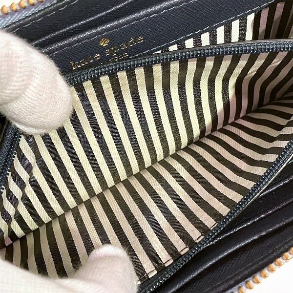 Kate Spade Kate Spade Kate Spade Leather Zip Wallet PWRU5073B Leather Long Wallet PWRU5073B in Great Condition Size ONE SIZE - 5 Thumbnail