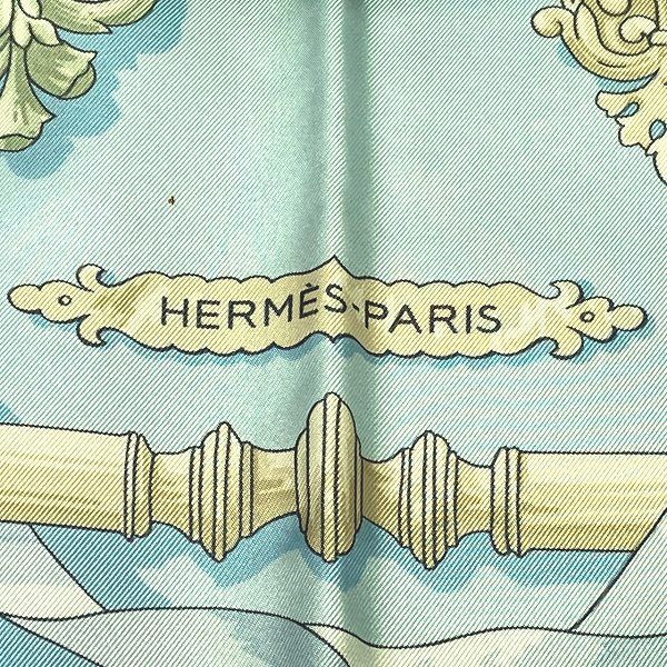 Hermes Hermes Hermes Silk Scarf FERRONNERIE Design Canvas Scarf in Good Condition Size ONE SIZE - 2 Thumbnail