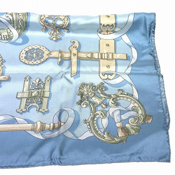 Hermes Hermes Hermes Silk Scarf FERRONNERIE Design Canvas Scarf in Good Condition Size ONE SIZE - 8 Thumbnail