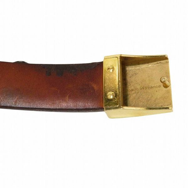 Louis Vuitton Louis Vuitton Louis Vuitton Monogram Belt M6800 Leather Belt M6800 in Fair Condition Size ONE SIZE - 5 Thumbnail
