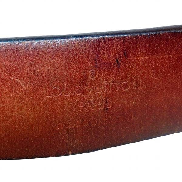 Louis Vuitton Louis Vuitton Louis Vuitton Monogram Belt M6800 Leather Belt M6800 in Fair Condition Size ONE SIZE - 3 Thumbnail