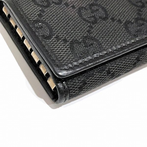 Gucci Gucci Gucci Canvas Key Case Canvas Key Holder 03304160868 in Fair Condition Size ONE SIZE - 5 Thumbnail