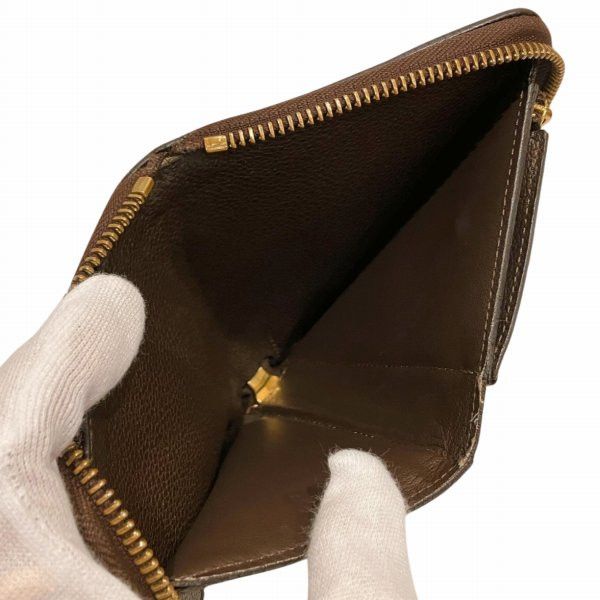 Louis Vuitton Louis Vuitton Louis Vuitton Monogram Compact Wallet M60386 Others Short Wallet M60386 in Good Condition Size ONE SIZE - 7 Thumbnail