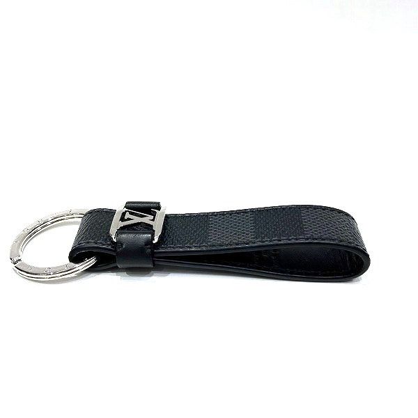 Louis Vuitton Louis Vuitton Louis Vuitton Damier Graphite Key Holder M62706 Leather Key Holder M62706 in Good Condition Size ONE SIZE - 9 Thumbnail