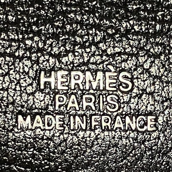 Hermes Hermes Hermes Calvi Leather Coin Case Leather Coin Case in Good Condition Size ONE SIZE - 4 Thumbnail