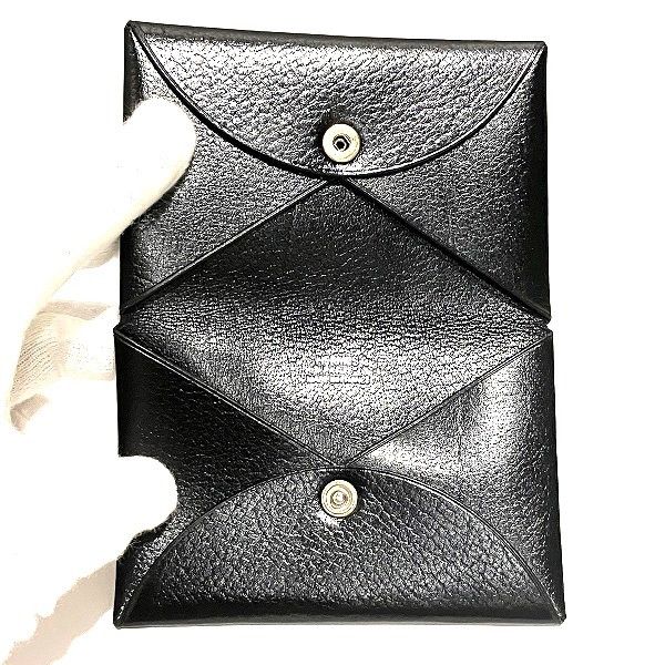Hermes Hermes Hermes Calvi Leather Coin Case Leather Coin Case in Good Condition Size ONE SIZE - 2 Thumbnail