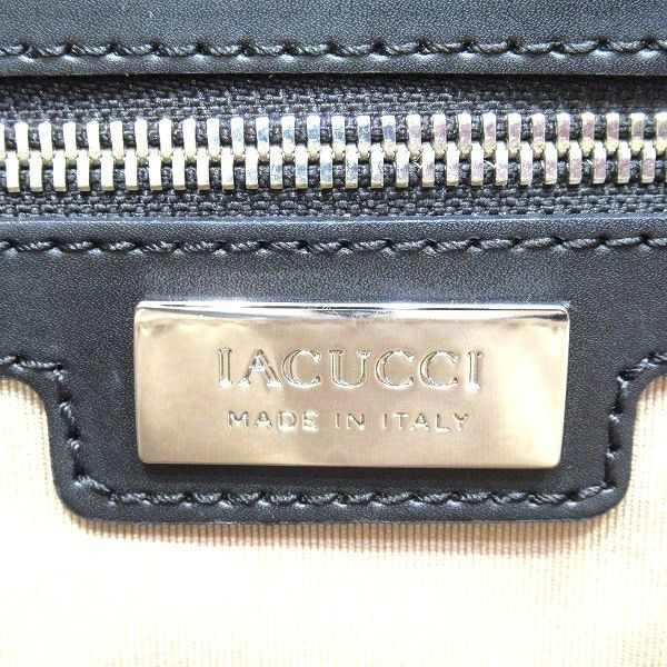 Other Other Iacucchi Canvas Leather Tote Bag Canvas Tote Bag in Great Condition Size ONE SIZE - 5 Thumbnail