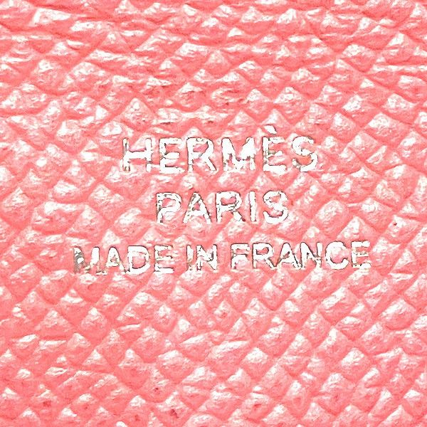 Hermes Hermes Hermes Calvi Coin Case Wallet Leather Coin Case in Good Condition Size ONE SIZE - 4 Thumbnail
