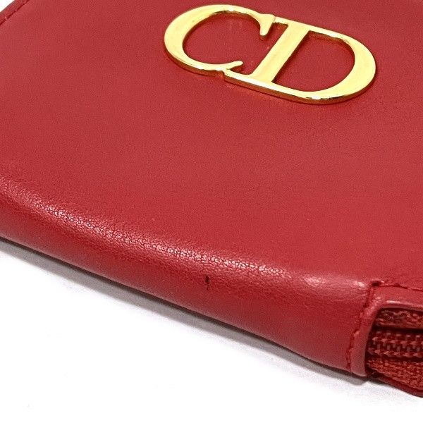 Dior Dior Dior Leather CD Logo Coin Case Wallet Leather Coin Case in Good Condition Size ONE SIZE - 8 Thumbnail