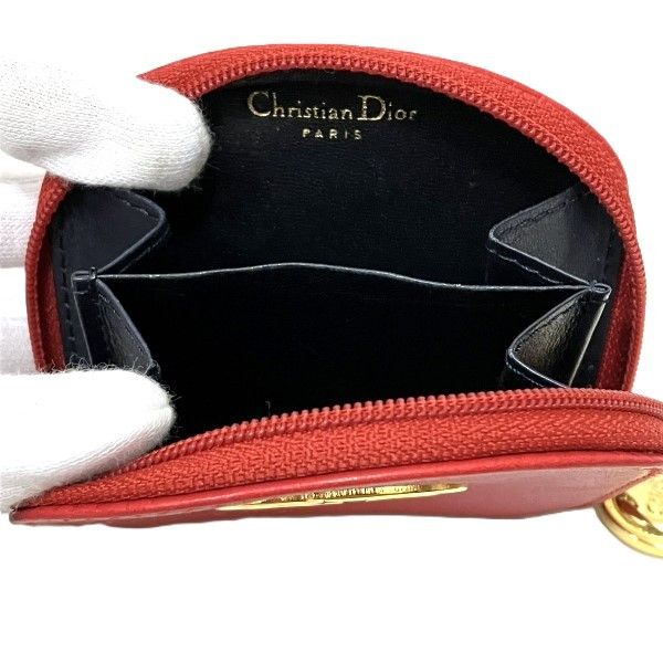 Dior Dior Dior Leather CD Logo Coin Case Wallet Leather Coin Case in Good Condition Size ONE SIZE - 2 Thumbnail