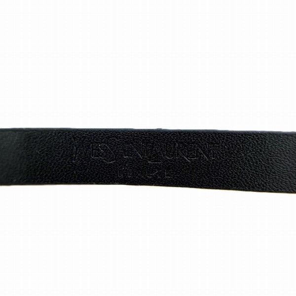 Yves Saint Laurent Yves Saint Laurent Yves Saint Laurent Leather LIBRE YSL Logo Choker Leather Pet Collar in Great Condition Size ONE SIZE - 5 Thumbnail