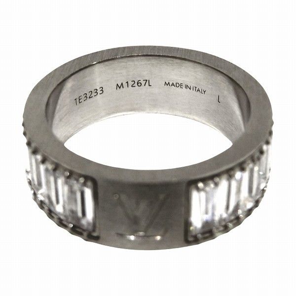 Louis Vuitton Louis Vuitton Louis Vuitton Brass LV Reflect Set 2 Ring M1267M Metal Ring M1267M in Great Condition Size ONE SIZE - 4 Thumbnail