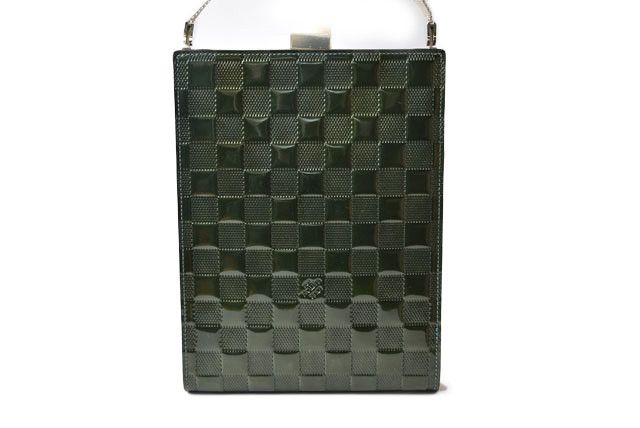 Louis Vuitton Louis Vuitton Louis Vuitton Damier Vernis Clutch Bag M92105 Leather Clutch Bag M92105 in Excellent Condition Size ONE SIZE - 3 Thumbnail