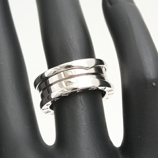 Bvlgari Bvlgari Bvlgari B-ZERO1 Ring 750WG White Gold Metal Ring 76010 in Great Condition Size ONE SIZE - 7 Thumbnail