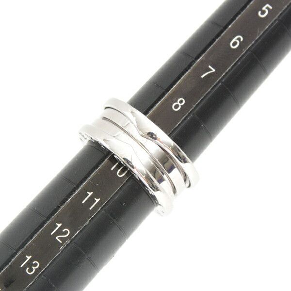 Bvlgari Bvlgari Bvlgari B-ZERO1 Ring 750WG White Gold Metal Ring 76010 in Great Condition Size ONE SIZE - 6 Thumbnail