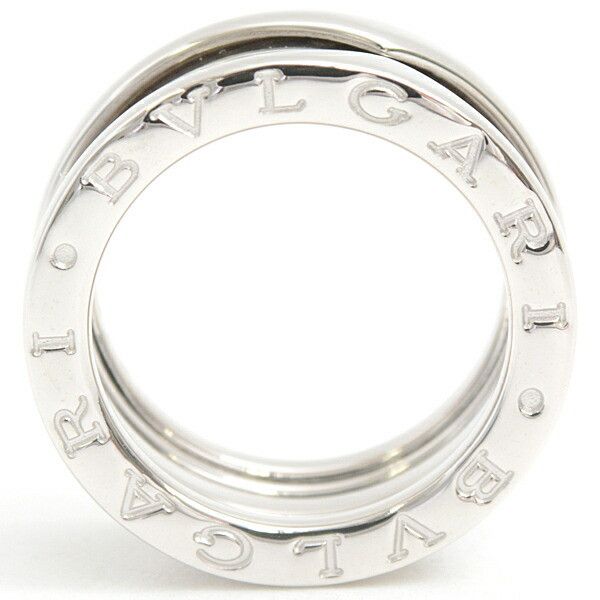Bvlgari Bvlgari Bvlgari B-ZERO1 Ring 750WG White Gold Metal Ring 76010 in Great Condition Size ONE SIZE - 2 Thumbnail