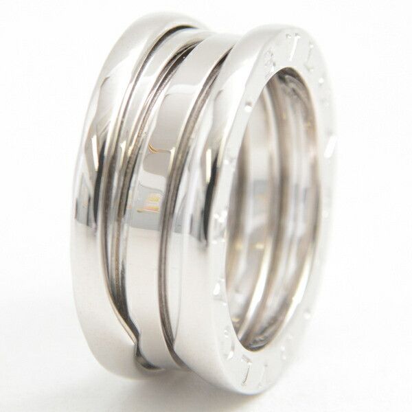 Bvlgari Bvlgari Bvlgari B-ZERO1 Ring 750WG White Gold Metal Ring 76010 in Great Condition Size ONE SIZE - 4 Thumbnail