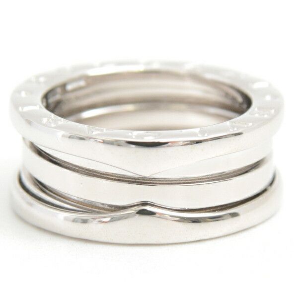 Bvlgari Bvlgari Bvlgari B-ZERO1 Ring 750WG White Gold Metal Ring 76010 in Great Condition Size ONE SIZE - 3 Thumbnail