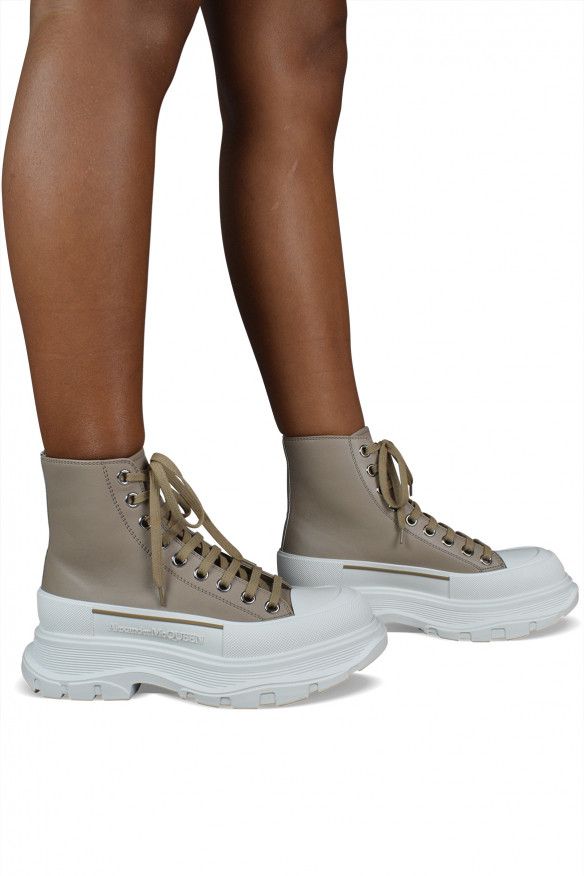 Alexander McQueen Sneakers Tread Slick Size US 8 / IT 38 - 2 Thumbnail