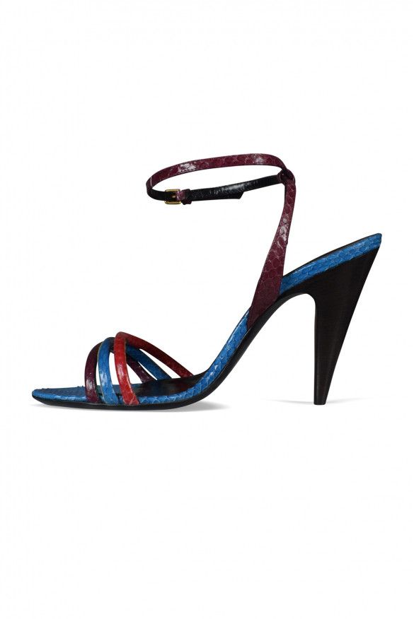Saint Laurent Paris Heels Liya Size US 7 / IT 37 - 4 Thumbnail