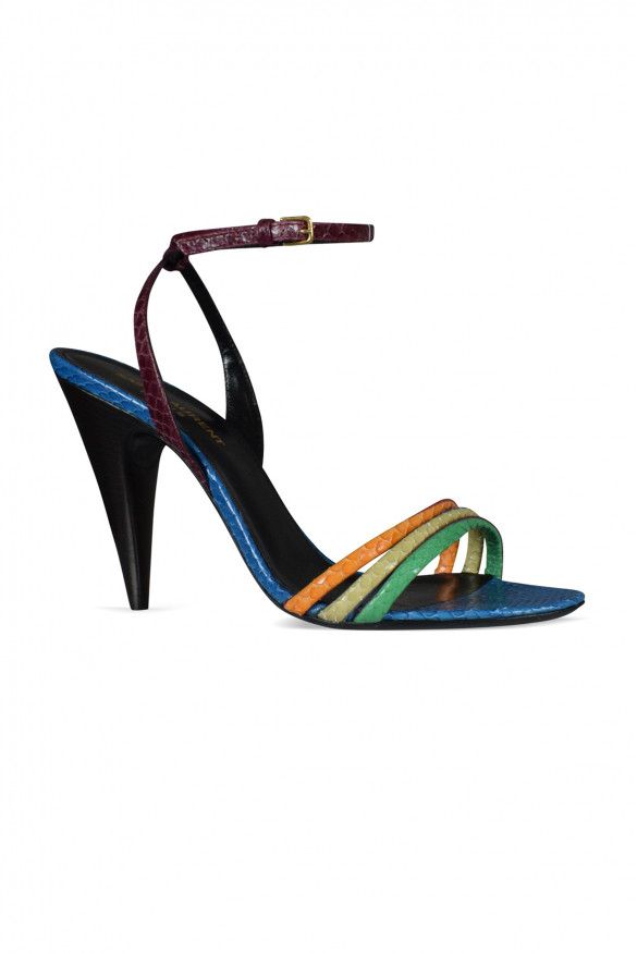 Saint Laurent Paris Heels Liya Size US 7 / IT 37 - 3 Thumbnail