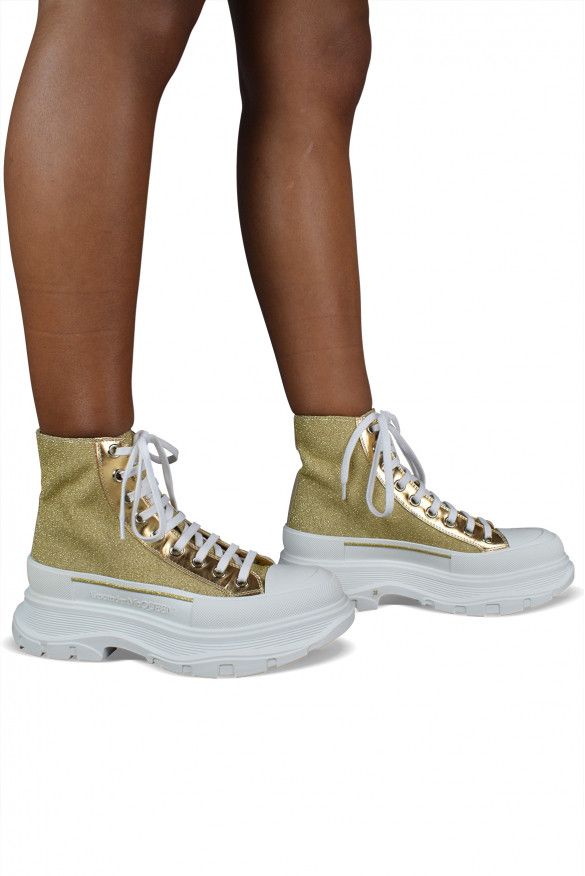 Alexander McQueen Sneakers Tread Slick Size US 8 / IT 38 - 2 Thumbnail