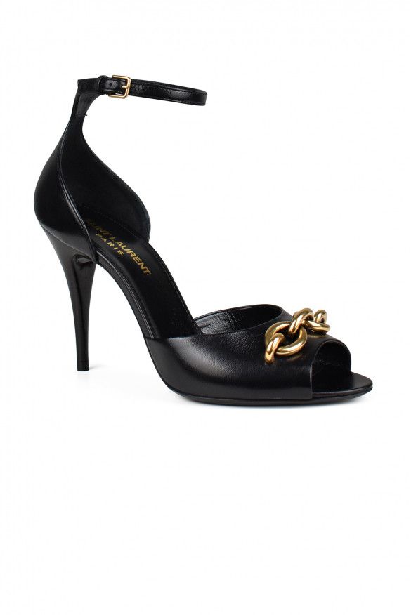 Saint Laurent Paris Sandals Le Maillon Size US 6 / IT 36 - 3 Thumbnail