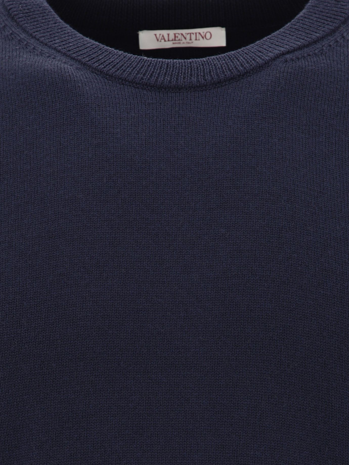 Valentino Sweater With Rubberised V Detail Size US L / EU 52-54 / 3 - 3 Thumbnail
