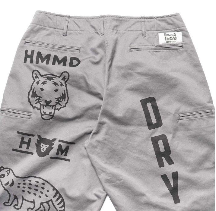 Human Made Military Print Chino Gray | Grailed