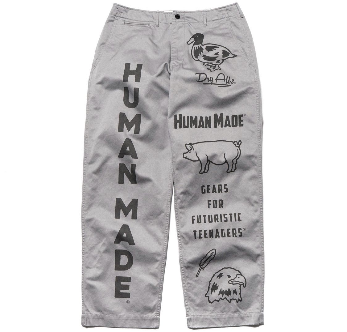 Human Made Military Print Chino Gray | Grailed