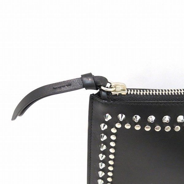 Jimmy Choo Jimmy Choo Jimmy Choo FARA JC Logo Clutch Bag Leather Clutch Bag Size ONE SIZE - 4 Thumbnail