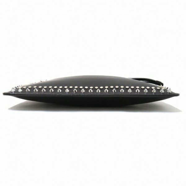 Jimmy Choo Jimmy Choo Jimmy Choo FARA JC Logo Clutch Bag Leather Clutch Bag Size ONE SIZE - 3 Thumbnail