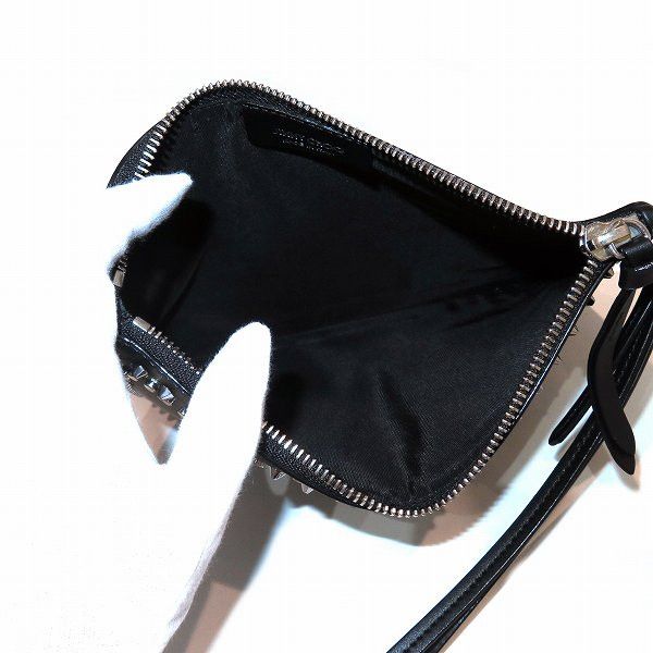 Jimmy Choo Jimmy Choo Jimmy Choo FARA JC Logo Clutch Bag Leather Clutch Bag Size ONE SIZE - 6 Thumbnail