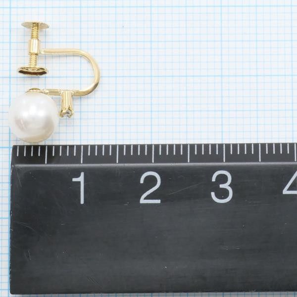 Seiko Seiko Seiko K18YG Yellow Gold Pearl Earrings Metal Earrings Size ONE SIZE - 4 Thumbnail